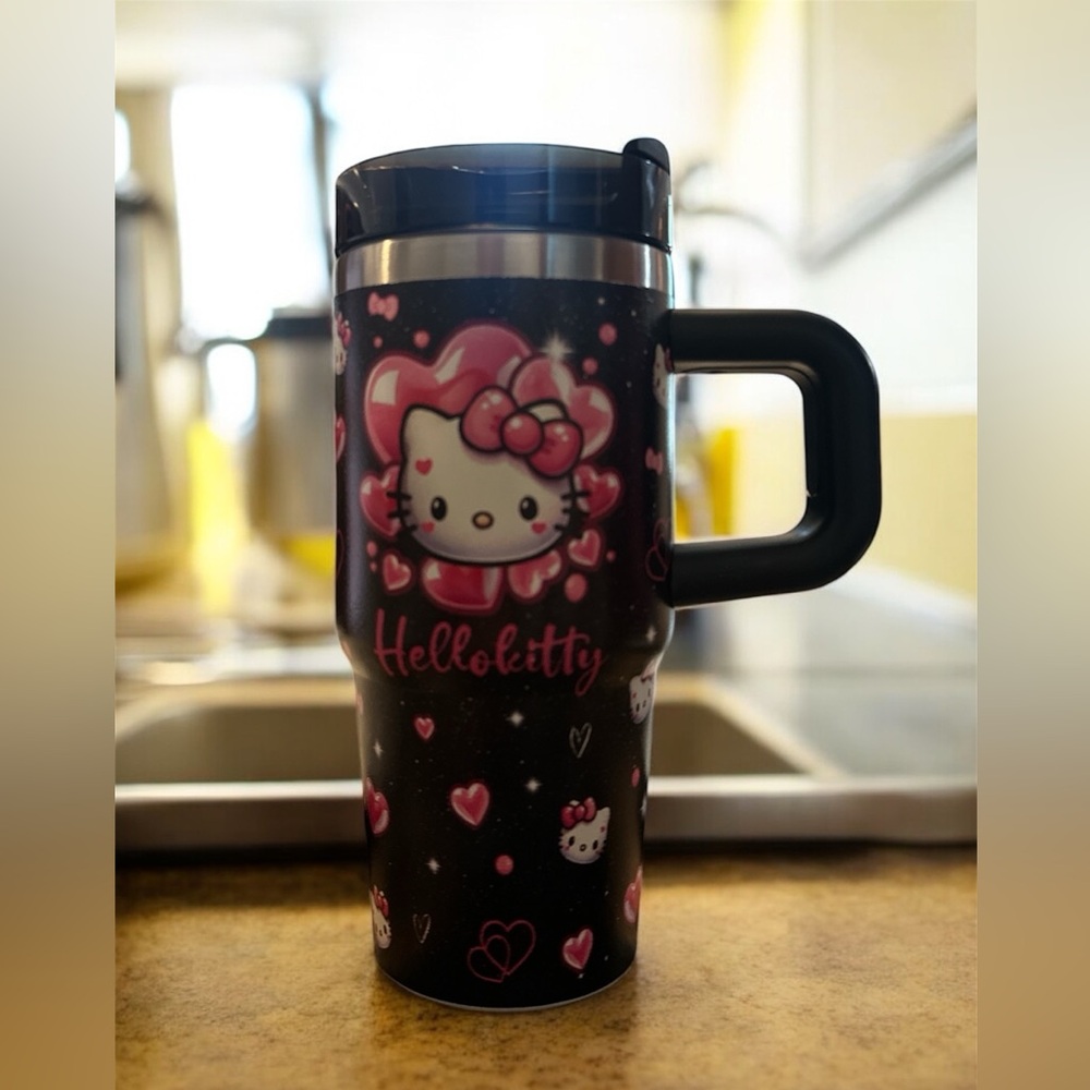 Kitty Insulated Travel Tumbler